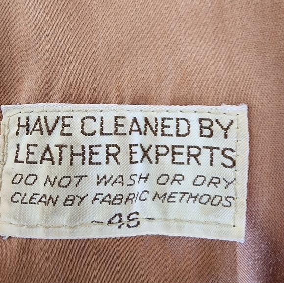 Vintage Cresco Leather Tan Bomber Jacket Size 46 - Picture 15 of 16